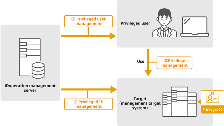 It can visualize privileges, privileged IDs and privileged users
